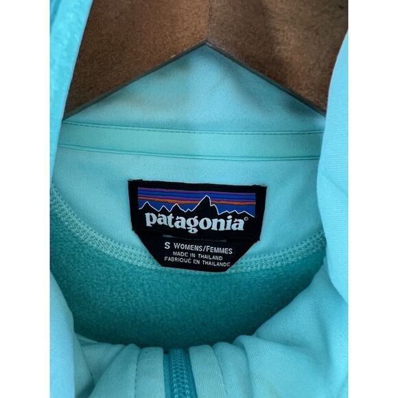 Women’s Patagonia Vest Size S Blue Teal Outdoor Active Hiking Travel Gorpcore - Picture 3 of 7